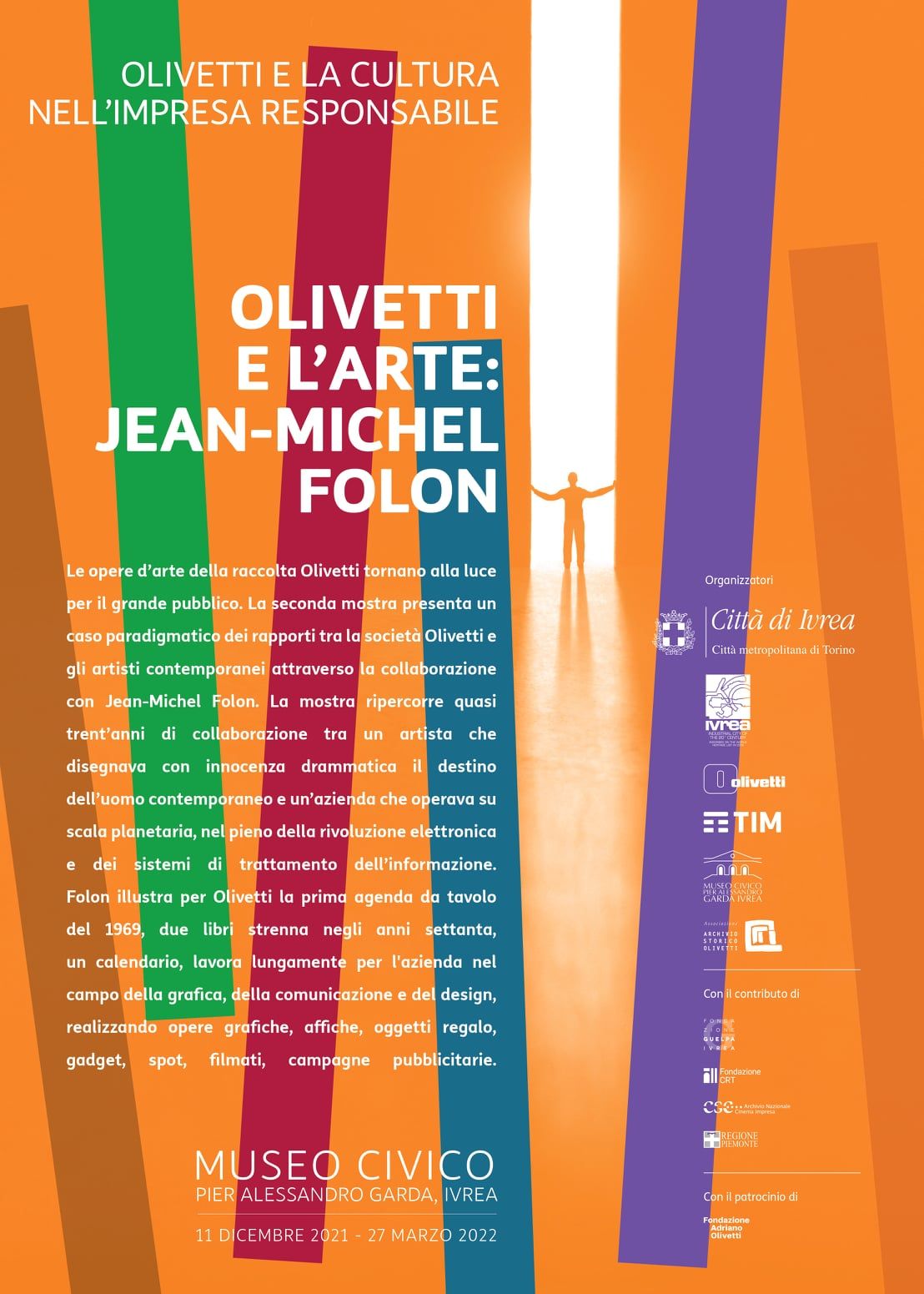 locandina_Olivetti e l’arte_Jean-Michel Folon